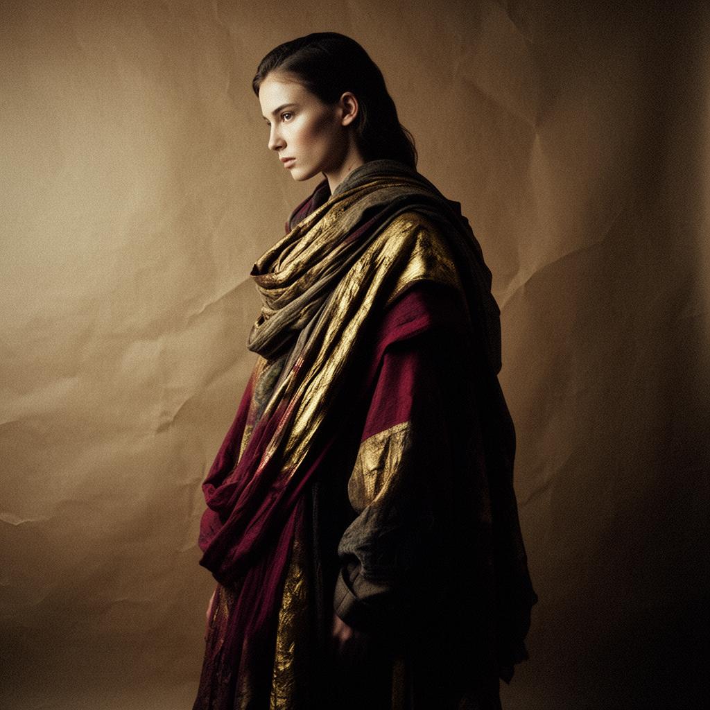 Look 001 — editorial campaign portrait